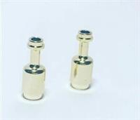 Lego Chrome Gold Plated Bottle 95228 Utensil 2 New!!
