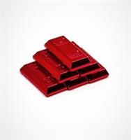 Lego Chrome Red Plated Utensil Ingot Bar x5 99563 New!!