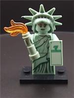 Lego-Inspired Statue of Liberty Minifigure Collectible NYC Souvenir & Display