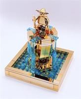 Lego Chrome Bronze Star Wars Lucas Yoda Fountain 6471930 New!!