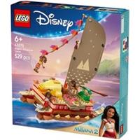 LEGO Disney Moanas Adventure Canoe NEW 2025
