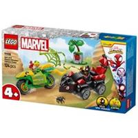 LEGO Marvel Spidey Spin and Electro Dinosaur Vehicle Chase NEW 2025