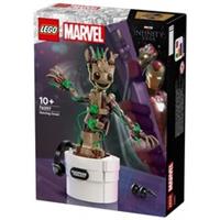 LEGO Marvel Dancing Groot Superhero Toy Collectible Baby Groot Figure