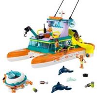 LEGO 41734 Friends Sea Rescue Boat Building Set - 717 Pieces - New Gift Age 7+