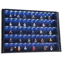 Mini Figure Display Case 5 Level with LED Strips Lights Lego Minifigurine