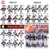 Custom Lego Star Wars Clone Wars Minifigures Clone Troopers Wolf Nova Bad Batch