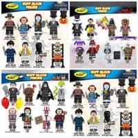 HORROR Halloween Custom Lego Horror Mini Figure Toy Monster Michael Myers Freddy