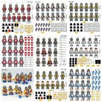 Custom Lego Castle Knight Soldier City Toy Mini Figures Super Hero x12 Models