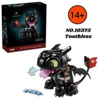 Custom Version LEGO 10375 ICONS How to Train Your Dragon: Toothless 784 pcs
