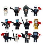 Custom Lego Skibidi Toilet Video Game Anime Japanese Hero 12 X Mini figures Toy