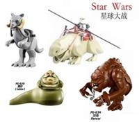 Custom Lego Minifigure Star Wars Taun Taun Jabba The Hutt Rancor Monster Toy