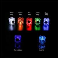 6 Pack of Light Up Custom Led Round 2X2 Bricks for Lego 6 Colours Decor