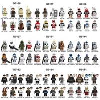 Custom Lego Star Wars Minifigures Clone Troopers Jedi Anakin Skywalker Toy Model