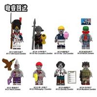 Walking Dead Zombie Halloween Custom Lego Minifigure Horror toy mini figure