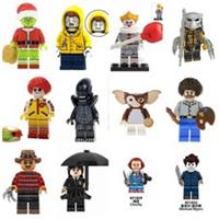 Custom Lego Halloween Horror Minifigures Toys Models Collectibles Pennywise