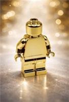 Lego Chrome Gold Plated Plain Minifigure New!!