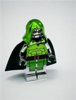 Lego Chrome Silver Plated Dr. Doom Minifigure Super Heroes New!!