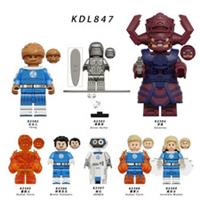 Custom Lego Marvel Fantastic Four Galactus2 Game Hero Mini Figures Toy Mole Ben
