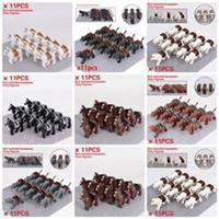 Lord Of The Rings Medieval Game Of Thrones Horses Wargs Wolves Lego Figures Toy