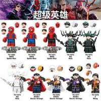 Custom Lego Marvel Spiderman Hela Dr Strange Game Super Hero Mini Figures Toy 10