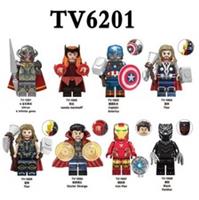 Custom Lego Marvel Avengers Captain America Toy Hero MiniFigure Thor Iron Man