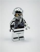 Lego Chrome Silver Plated Maria Rambeau MiniFigure Superheroes Marvel New!!