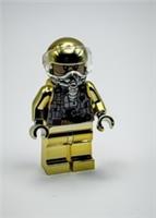 Lego Chrome Gold Plated Maria Rambeau MiniFigure Superheroes Marvel New!!