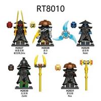 Custom Lego Ninjago Ninja Forbidden 5 Five Hero Toy Minifigures Kur Rox New