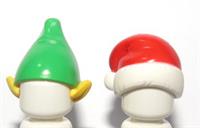 Lego Elf & Santa Hat For Minifigue 2 Xmas Christmas Hats Advent