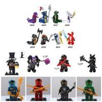 Custom Lego Ninjago Ninja Hero Toy MiniFigures Mini Figures Kai Lloyd Jay Cole