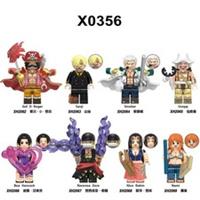 Anime One Piece Luffy Halloween Custom Lego Minifigure Horror toy mini figure 8