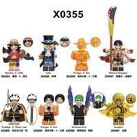 Anime One Piece Luffy Halloween Custom Lego Minifigure Horror toy mini figure 8