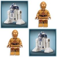 Custom Lego Hero Droids R2D2 C3PO Minifigures Jedi Star Wars New Hope