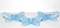 Lego 3 Trans Blue Wings For Angel Fairy Butterfly Minifigures Not Inc Christmas
