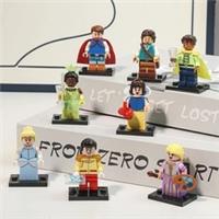 8 Custom Lego Snow White Witch cartoon Disney Princess Hero Mini Figure Toy