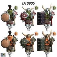 Warcraft Orc Goblin Castle Monster Custom Lego Mini Figure x 6 Hero Toy Model