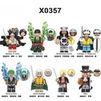 Anime One Piece Luffy Halloween Custom Lego Minifigure Horror toy mini figure 8