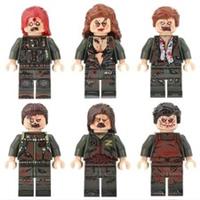 Walking Dead Zombie Halloween Custom Lego Minifigure Horror toy mini figure