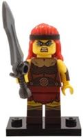 LEGO Set col25-11 - Fierce Barbarian