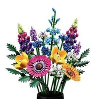 Hot Wildflower Bouquet Set, Artificial Flowers with Poppies 10313 Icons Gifts-UK
