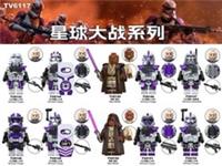 Custom Lego Mace Windu !87th Clone Trooper Minifigures Star Wars 10 Toy Figures