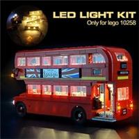 LED Light Lighting USB Kit ONLY For Lego London Bus 10258 Bricks Building Blocks