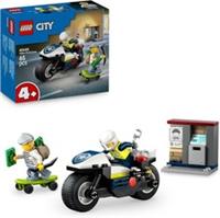 LEGO City Police Bike Chase 60455 65 Pcs ATM Skateboard Minifigs 4+ NEW