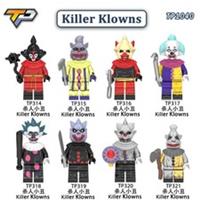 Custom Lego Killer Klowns Clowns Horror Model Figures Super Hero Minifigures Toy