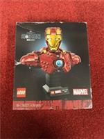 Lego Marvel : Iron Man Mk4 Bust 436pcs(76327) 18+ New&sealed Crease&scratch Box