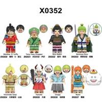Anime One Piece Luffy Halloween Custom Lego Minifigure Horror toy mini figure 8
