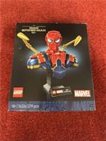 Lego Marvel : Iron Spider-man Bust (76326)18+New&sealed Bit Scratch