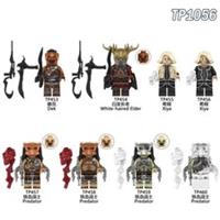 Predator Custom Lego cartoon Hero Mini Figure Toy Alien Halloween Monster Horror