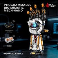1628pcs Mechanical Arm Building Block Kit with Motor, Remote & App Control, Ligh