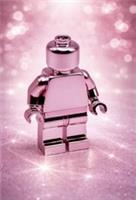 Lego Chrome Pink Plated Plain Minifigure New!!